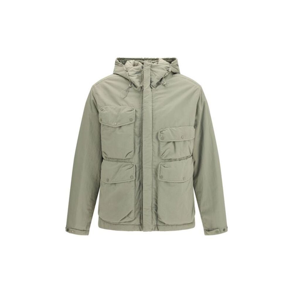 C.P. Company Gray Polyamide Full-Length Men's Jacket
